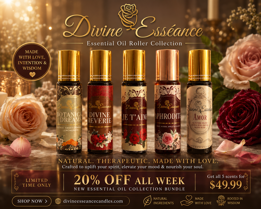 Divine Esséance Essential Oil Roller Collection