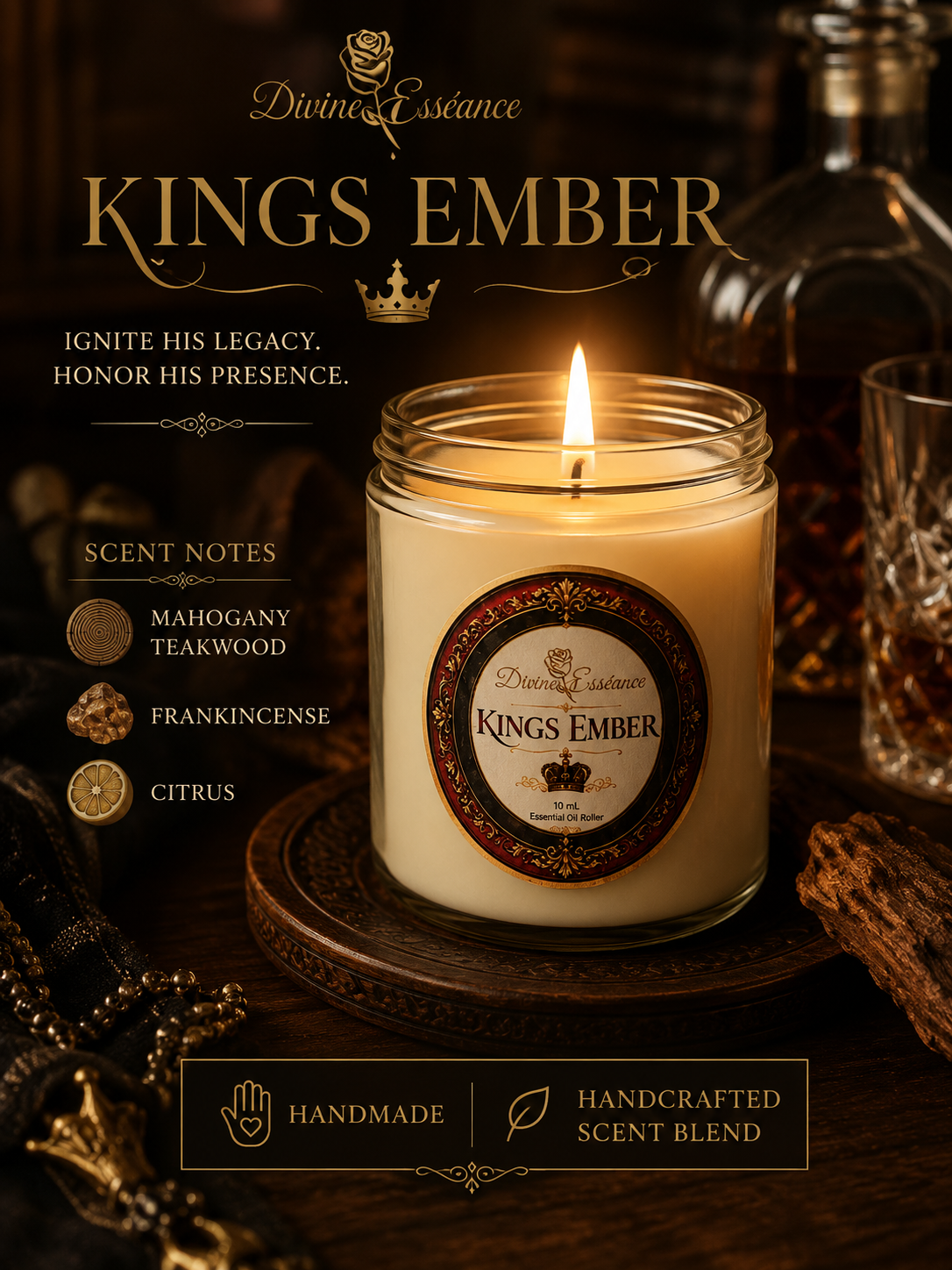 Kings Ember Candle